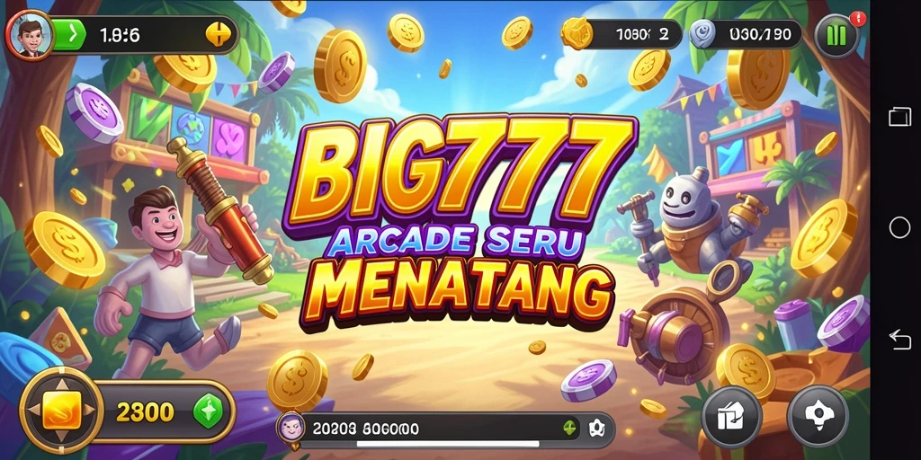 Gameplay seru dari BIG777 dalam mode Arcade yang penuh tantangan.