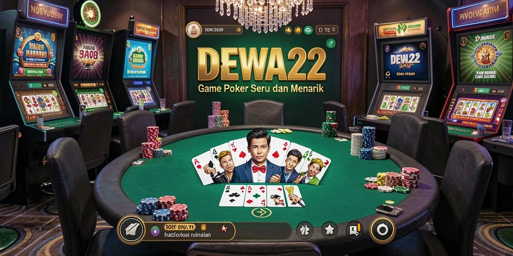 Tampilan menarik dari gameplay DEWA22 yang mengasyikkan.