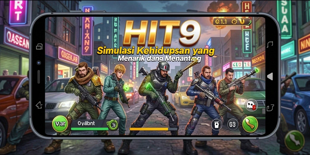 Tangkapan layar HIT9 menunjukkan gameplay menarik dalam simulasi kehidupan.