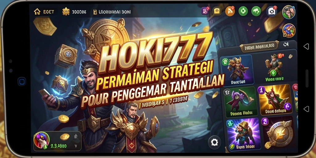 Tampilan gameplay HOKI777 yang menegangkan dan strategis.