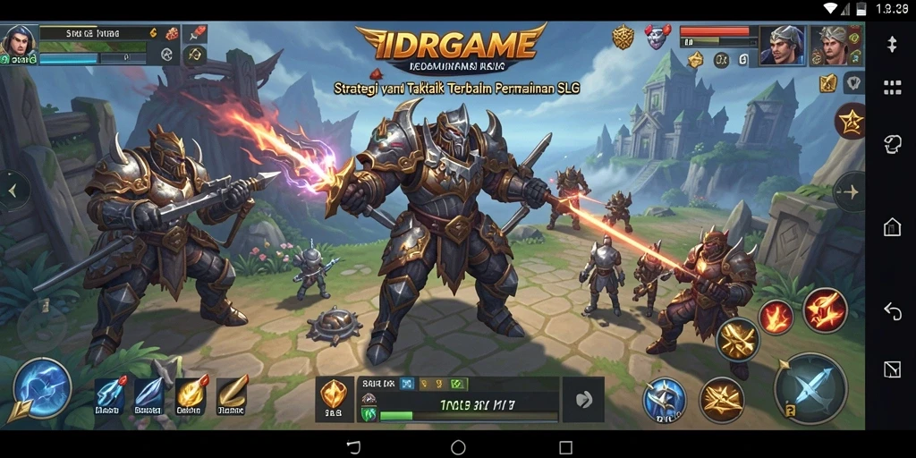 Tampilan menarik dari gameplay SLG di IDRGAME yang menegangkan.