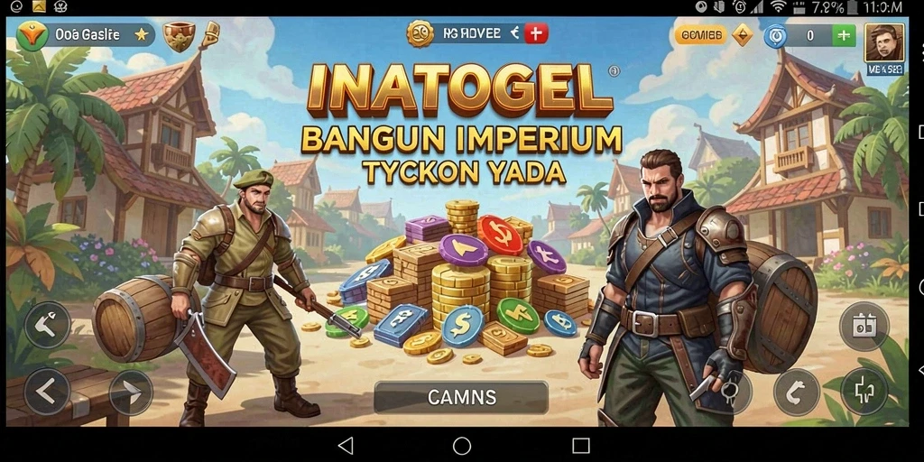 Tangkapan layar permainan INATOGEL yang menampilkan suasana gameplay Tycoon.