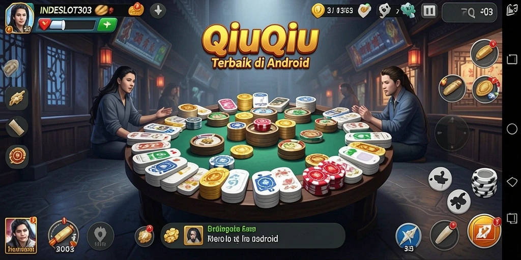 Gameplay seru dan menarik di INDESLOT303 QiuQiu.