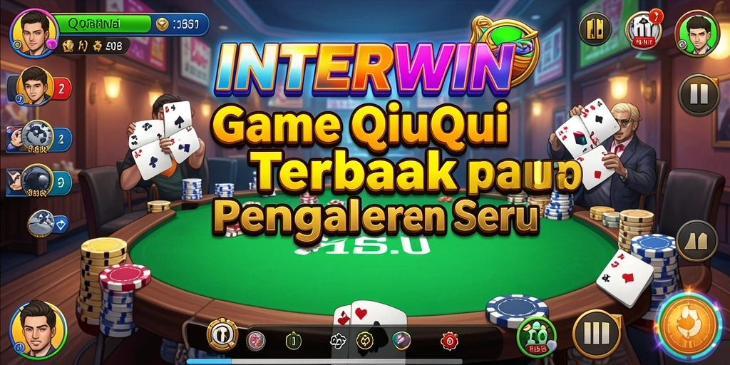 Gameplay seru QiuQiu di INTERWIN yang memikat.