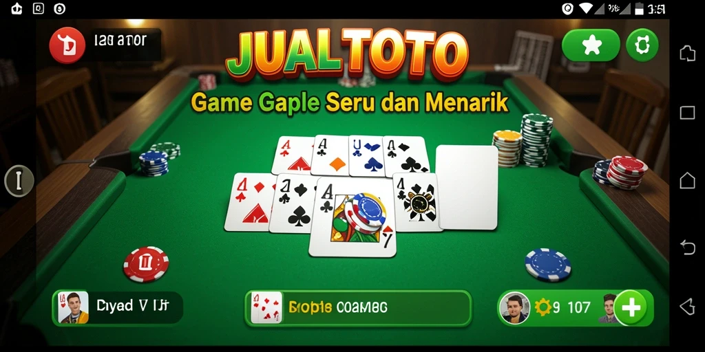 Tampilan gameplay JUALTOTO yang memikat dan interaktif.