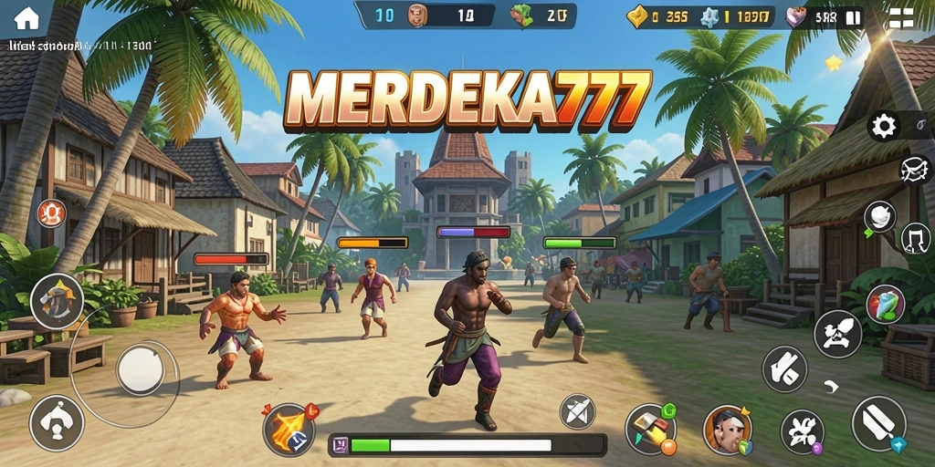 Screenshot MERDEKA777 menampilkan gameplay yang seru dan interaktif.