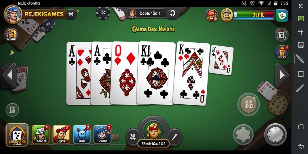 Gameplay seru dan menarik di REJEKIGAMES.