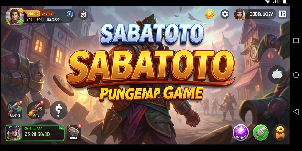 Tangkapan layar utama SABATOTO menampilkan gameplay yang dinamis dalam dunia simulasi.
