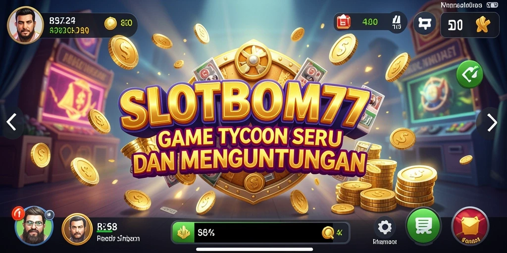 Tampilan screenshot utama SLOTBOM77 menunjukkan keseruan gameplay Tycoon.