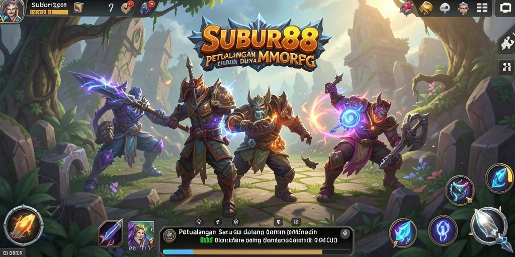 Tampilan gameplay menarik dari SUBUR88 yang menghadirkan petualangan seru.
