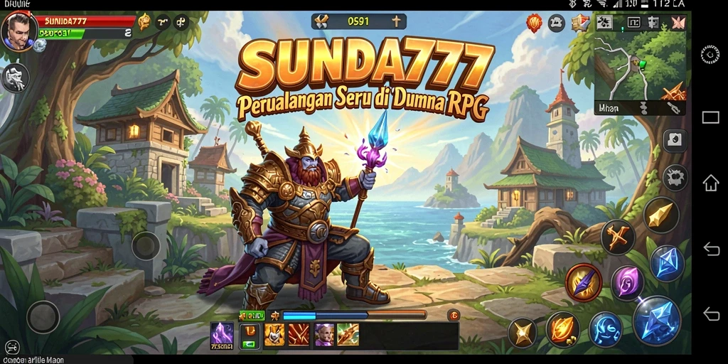 Gameplay menegangkan di dunia RPG SUNDA777.