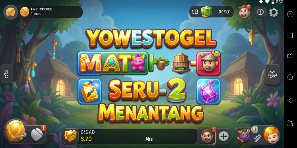 Tampilan gameplay seru dan menantang di YOWESTOGEL.