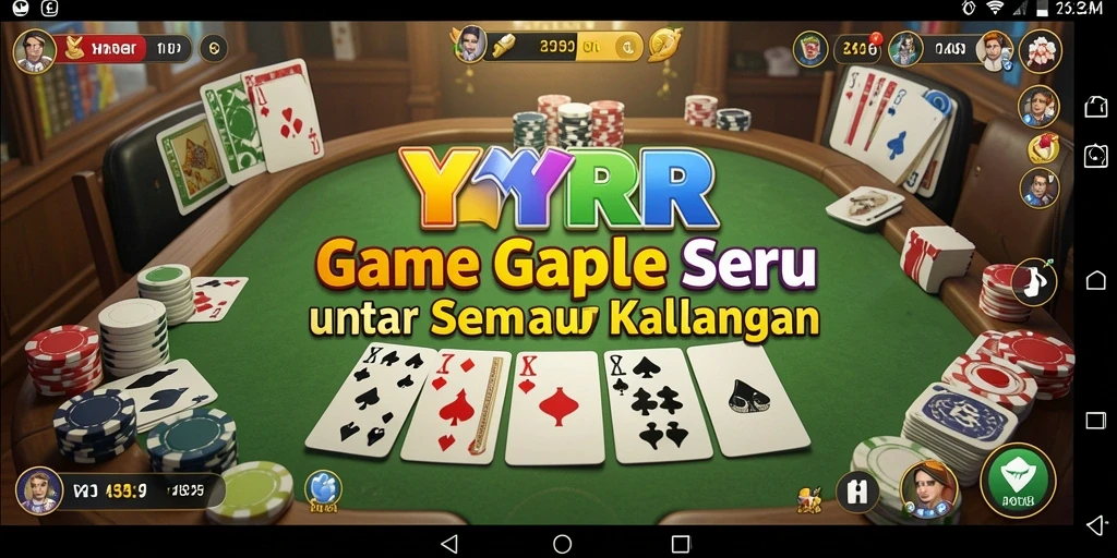 Tampilan gameplay menarik dan seru dalam YYRR.