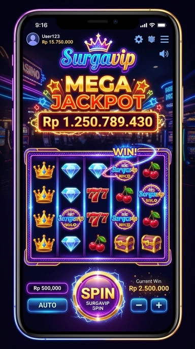 Tampilan daftar aplikasi terbaru di surgavip.